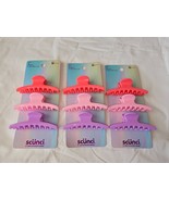 Scunci Claw Collection 3 Sets 9 Claw Hair Clips Pink Purple Colors New - €13,84 EUR