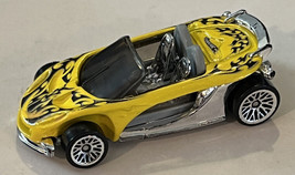 2000 Toy Car Lotus Elise 340 R Hot Wheels Mattel Yellow 2.5 &quot; Loose - £3.93 GBP