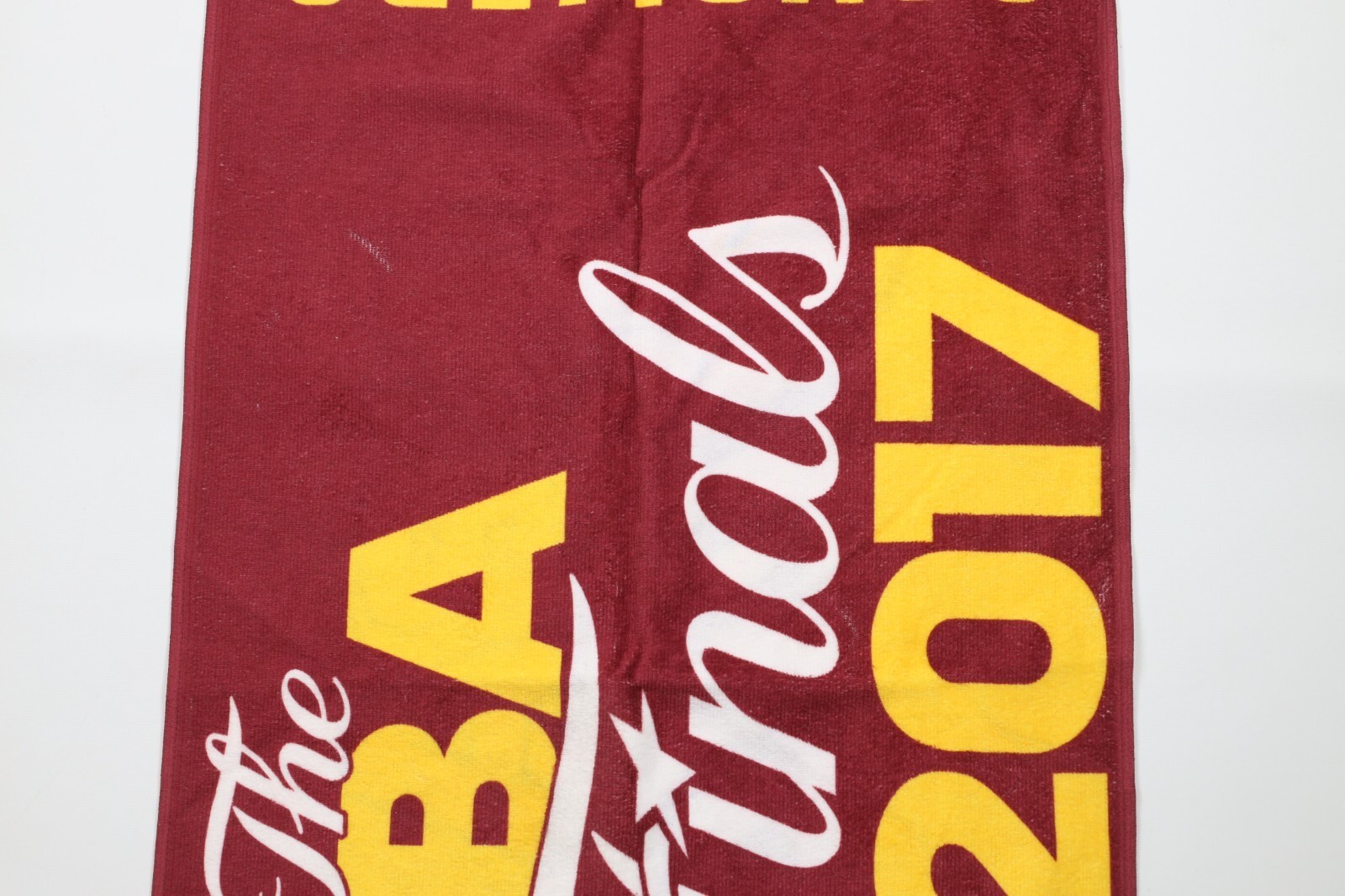 Vintage Y2K NBA Basketball 2017 NBA Finals Cleveland Cavaliers Basketball Towel Item image 3