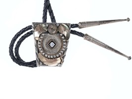 Vintage Southwestern Sterling and gold plated bolo tie - $163.35