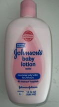 Johnson&#39;s Baby Lotion 15 Fl Oz Original Formula Pink Bottle Discontinued - £20.95 GBP