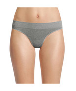 No Boundaries Women&#39;s Seamless Thong Panties Size 2XL Grey Heather New - £9.24 GBP