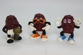 The California Raisins Original 1987 Calrab Figures 2” Plastic Lot Of 3 - £7.60 GBP