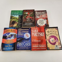 Murder Mysteries Paperback Book Lot of 7 1990s Anthology Evanovich Perry +more - £30.42 GBP