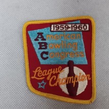 American Bowling Congress Patch 1959-1960 League Champion - £6.20 GBP