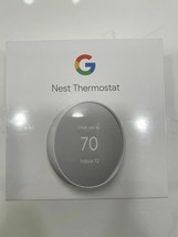 Google Nest Thermostat - Smart Thermostat for Home - Programmable Wifi - Snow - £87.92 GBP