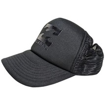 Black Billabong Trucker Hat Mesh Snapback Waves Spellout - $20.00