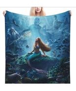 The Little New Mermaid Blanket Soft Flannel Throw Blanket 40x50 - $30.00