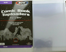 2 Loose BCW Silver Age Comic Book Topload Holder Toploaders New - £10.90 GBP