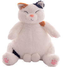 Plush Fat Cat Toys Stuffed Cute Lazy Cat Dolls Kids Gift Doll Lovely Animal Toys - £21.60 GBP