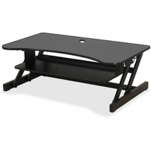 16 x 17 x 24 in. Deluxe Adjustable Desk Riser -Black - $518.83