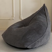 Bean Bag Chairs Sherpa Lazy Sofa, Giant Beanbag Chairs For Adults,, Bedroom - £118.14 GBP