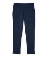 Athletic Works Girls Fleece Sweat Pants Size SMALL (6-6X) Dark Blue New - £10.15 GBP