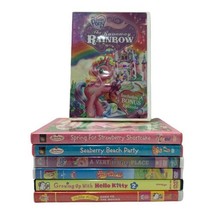 My Little Pony Strawberry Shortcake PollyWorld Hello Kitty Lot Of 7 DVD’s - £19.42 GBP