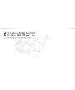 National Italian American Sports Hall of Fame Envelope Autographed Chuck... - £23.29 GBP