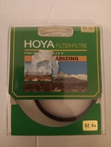 Hoya 62mm Circular Polarizing Camera Lens Filter New Open Box Condition - $24.99