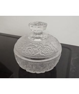 Frosted Roses Lidded Candy Dish  - £9.67 GBP