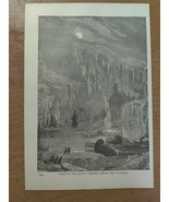 Scene in the Arctic Regions 1900 Vintage Print 7&quot; x 10&quot; Among the Icebergs - €7,70 EUR