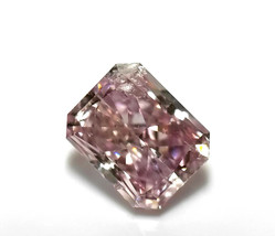 0.50ct Natural Loose Fancy Purple Pink Color Diamond GIA Certified Radiant SI2 - £8,146.48 GBP
