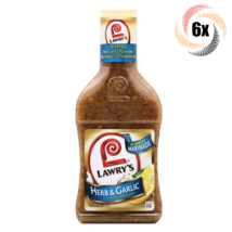 6x Bottles Lawry&#39;s Herb &amp; Garlic Marinade | With Lemon | 12oz | Fast Shi... - £39.67 GBP