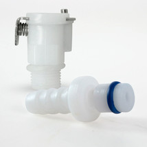 Vacuum Fittings Quick-Disconnect 1/4 Inch Barbed Male to Threaded Female 2 Sets - £18.17 GBP