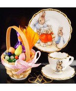 Easter Basket Set Peter Rabbit 1.321/5 Reutter Beatrix Potter Dollhouse ... - £22.18 GBP
