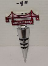 Golden Gate Bridge Souvenir Wine bottle Stopper Rare HTF - $24.70