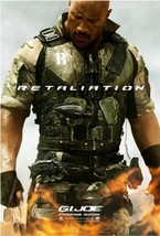 G.I. Joe: Retaliation 27x40 Original Double Sided Movie Poster  THE ROCK... - $8.00