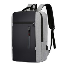Fashion Travel Waterproof Business Backpack Men Usb Charging Laptop Backpack Lar - £85.84 GBP