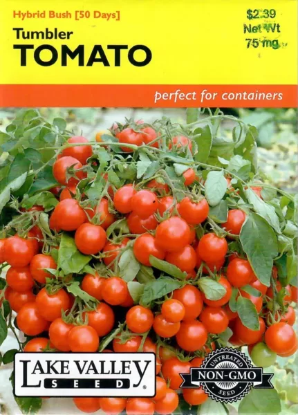 Tomato Tumbler Vegetable Seeds Non-Gmo - Lake Valley 12/24 Fresh Garden - $8.30