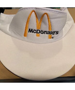 McDonald&#39;s White Cotton Terry Visor w/Adjustable Buckle *NEW* - $14.99