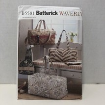 Butterick 5581 Drawstring and Duffle Bags Waverly - $12.86