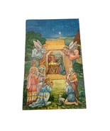 Current Christmas The Story of Christmas Paper Pop up Advent Calendar 1980 - $374.24 MXN