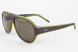 Lacoste Brown Green / Brown Sunglasses L644S 210 59mm - $66.02