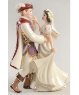 Lenox Disney Princess Snow White &amp; Prince Figurine Wedding Cake Topper W... - £117.18 GBP