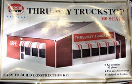 HO Train - Thru-Way Truckstop - HO Trains Structure - Model Power  - $19.00