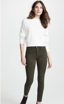L&#39;AGENCE Margot High Rise Skinny Jeans Army Green Sz 27 NWT New Lagence - $84.14