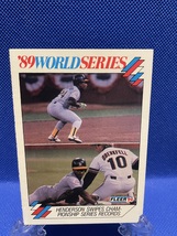 Rickey Henderson 1990 Fleer Baseball Card # 11 - £11.99 GBP