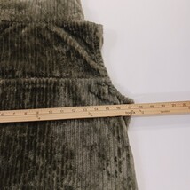 Columbia AL2764 Women's Green Corduroy Full Zip Sleeveless Vest Size Small image 5