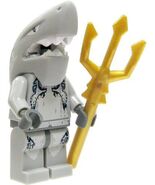 LEGO Atlantis Shark Warrior minifigure - $17.05