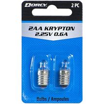 Dorcy 2AA-2.25-Volt, 0.6A Krypton Replacement Bulb, 2-Pack (41-1664) - $7.95