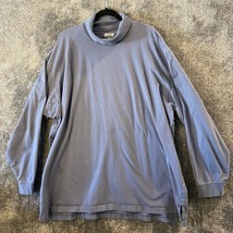 Duluth Trading Shirt Mens 3XL Light Blue Longtail Big and Tall Preppy Tu... - $8.49