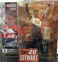 TONY STEWART - #20 - ACTION / McFARLANE 6&quot; FIGURE - SERIES #1 - NASCAR -... - $21.66