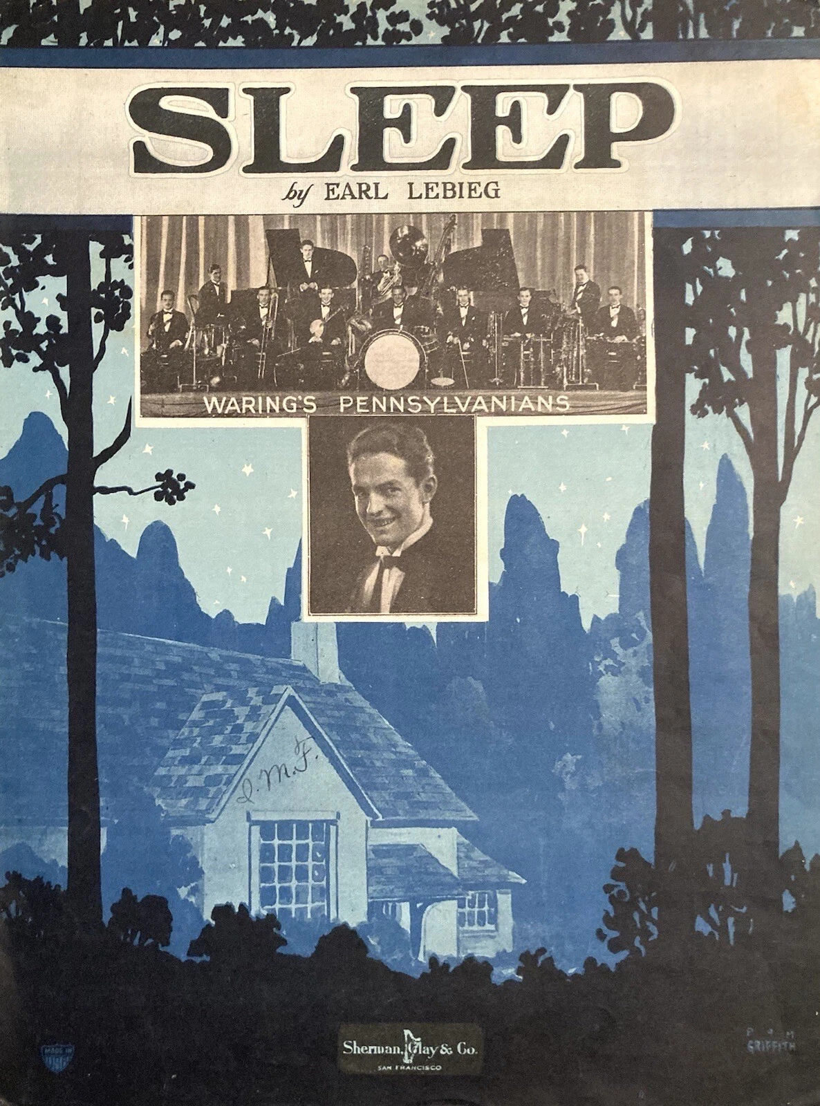 Sleep (sheet music) by Earl Lebieg - €5,30 EUR