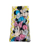 Vintage The Walt Disney Company Mickey &amp; Minnie Mouse Sleeping Bag Mat Sack - £7.90 GBP