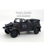 Kübelwagen Kubelwagen - VW Type 82 Black - Wehrmacht - 1/43 Scale Diecas... - $367.33 MXN