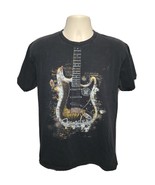 Fender The Rock &amp; Roll Lifestyle Adult Medium Black TShirt - £12.92 GBP