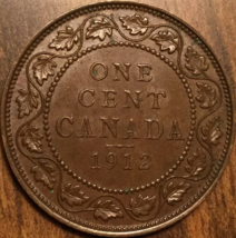 1912 Canada Large Cent Penny Coin - Surface Hairlines - £7.52 GBP