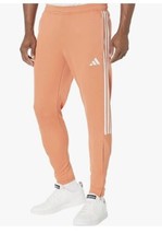 adidas Tiro Pants Hazy Copper White Tapered Men’s Size 2XL HY7589 Soccer Track - $32.71