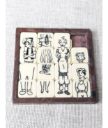 Vintage Fairylite Pocket Tile Slide Puzzle, Jackie Gleason&#39;s Honeymooners - $43.02